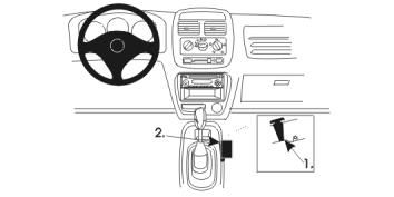 ProClip Monteringsbygel Suzuki Ignis 01-03 i gruppen Billjud / Vad passar i min bil / Suzuki hos BRL Electronics (240SUZIGN01PROC)