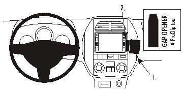 ProClip Monteringsbygel Toyota RAV 4 04-05 i gruppen Billjud / Vad passar i min bil / Toyota / RAV4 / RAV4 2001-2005 hos BRL Electronics (240TOYRAV04PROC)