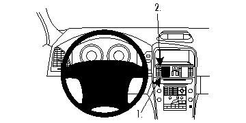 ProClip Monteringsbøyle Volvo XC60 09-17 i gruppen Billyd / Hva passer i min bil  / Volvo / Volvo XC60 / Volvo XC60 2008-2017 / Övrigt XC60 2008-2017 hos BRL Electronics (240VOLXC60PROCL)