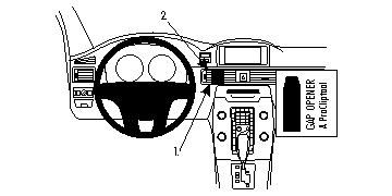 ProClip Monteringsbøyle Volvo S80/V70/XC70 12-15 i gruppen Billyd / Hva passer i min bil  / Volvo / Volvo V70 / Volvo V70 2012-2016 / Övrigt V70 2012-2016 hos BRL Electronics (240VOLXC7012PROC)