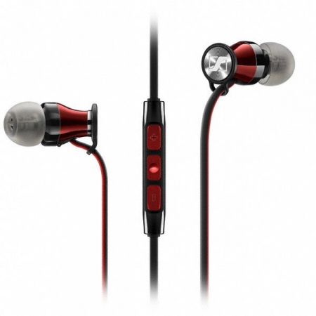 Sennheiser Momentum In-Ear i, hörlur för iPhone, röd i gruppen Hemmaljud / Hörlurar  / In-Ear hos BRL Electronics (252506231)