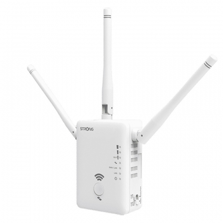 Strong Dual Band WiFi-Repeater 750 Mbit/s i gruppen Hemmaljud / Tillbehör / Nätverk hos BRL Electronics (260R750V2)