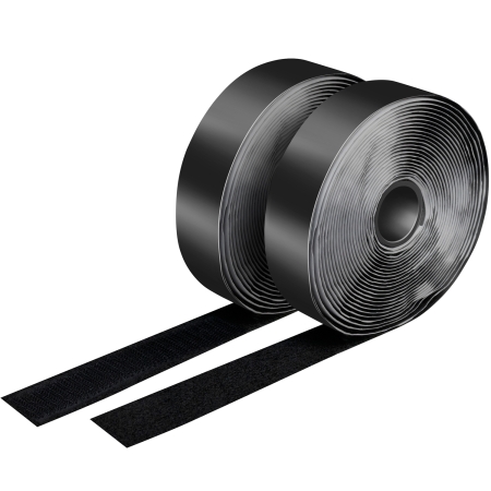 LogiLink Självhäftande kardborreband 25 mm x 5 m, svart i gruppen Nyheter hos BRL (262KAB0080)