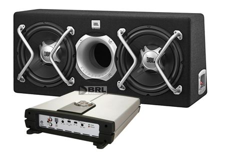 JBL 2x12 + DLS X-A10 i gruppen Paketlösningar / Paket för bilen / Baspaket hos BRL (285GT52402BRPKT5)