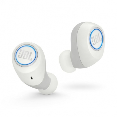 JBL Free X Trådlösa In-Ear Hörlurar Vit i gruppen Hemmaljud / Hörlurar / In-Ear hos BRL Electronics (285JBLFREEXWHT)