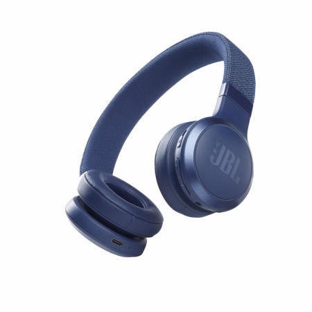 JBL Live 460NC trådlösa hörlurar med brusreducering, blå i gruppen Hemmaljud / Hörlurar / On-Ear hos BRL (285LIVE460NCBL)