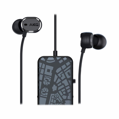 AKG N20NC brusreducerande in-ear hörlur, svart i gruppen Hemmaljud / Hörlurar  / In-Ear hos BRL Electronics (285N20NC)