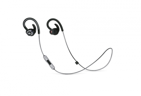 JBL Reflect Contour 2, trådlös in-ear hörlur för sport, svart i gruppen Hemmaljud / Hörlurar  / In-Ear hos BRL Electronics (285REFCONTOUR2BLK)