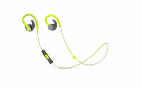 JBL Reflect Contour 2, trådlös in-ear hörlur för sport, grön i gruppen Hemmaljud / Hörlurar  / In-Ear hos BRL Electronics (285REFCONTOUR2GRN)
