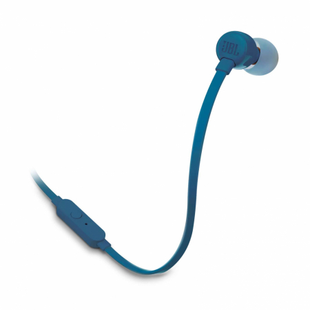 JBL Tune 110 in-ear med sladd, blå i gruppen Hemmaljud / Hörlurar  / In-Ear hos BRL Electronics (285T110BL)