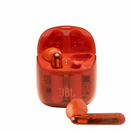 JBL Tune 225TWS trådlösa in-ear hörlurar, Ghost Orange i gruppen B2B Winn Scandinavia hos BRL Electronics (285T225TWGHOSTO)