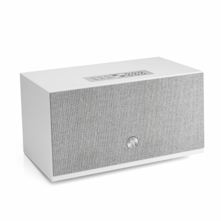 Audio Pro C10 MkII i vitt, stilren wifi-högtalare