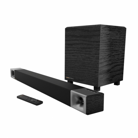 Klipsch Cinema 400 Soundbar, lydplanke med trådløs subwoofer og HDMI ARC i gruppen Lyd til hjemmet / Høyttalere / Lydplanke hos BRL Electronics (288CINEMA400)