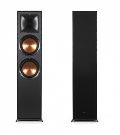 Klipsch R-820F golvhögtalare, svart par i gruppen Hemmaljud / Högtalare / Golvhögtalare hos BRL Electronics (288R820F)