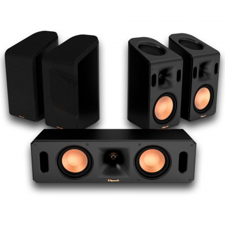 Klipsch Reference Cinema System 5.0.4, högtalarpaket i gruppen Paketlösningar / Paket för hemmet / Högtalarpaket hos BRL Electronics (288RCINEMA504)