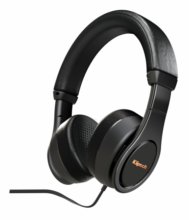 Klipsch Reference II on-ear hörlur, svart i gruppen Hemmaljud / Hörlurar / On-Ear hos BRL Electronics (288REFONEARII)