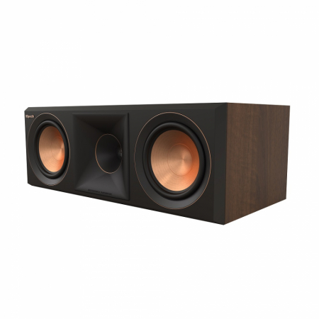 Klipsch RP-500C II centerhögtalare, valnöt i gruppen Hemmaljud / Högtalare / Centerhögtalare hos BRL Electronics (288RP500CIIW)