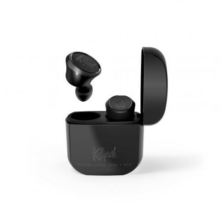 Klipsch T5 True Wireless Triple Black, trådlös in-ear hörlurar i gruppen Kampanjer / Lagerrensning - Hem hos BRL Electronics (288T5TWBLK)