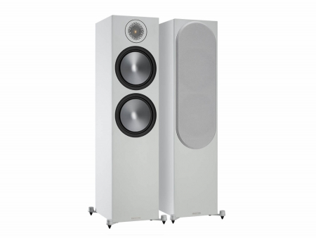 Monitor Audio Bronze 500 6G golvhögtalare, vitt par i gruppen Nyheter hos BRL (289B500WHA1)