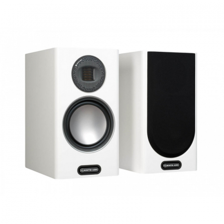 Monitor Audio Gold 100 5G stativhögtalare, satinvit i gruppen Hemmaljud / Högtalare / Stativhögtalare hos BRL Electronics (289GOLD100G5SW)