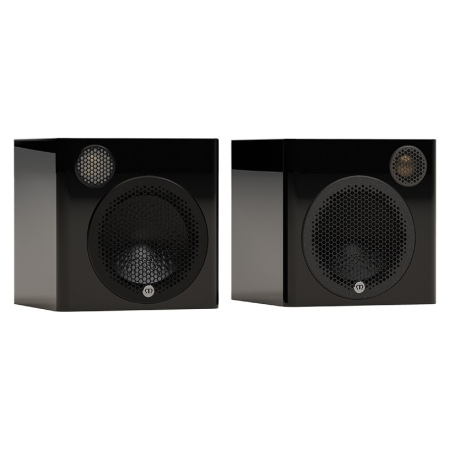 Monitor Audio Radius 1 4G satellithögtalare, svart par i gruppen Hemmaljud / Högtalare / Stativhögtalare hos BRL (289R14GB)