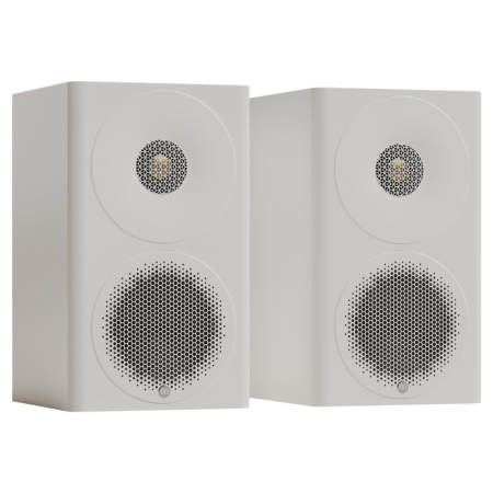 Monitor Audio Radius 3 4G stativhögtalare, vitt par i gruppen Hemmaljud / Högtalare / Stativhögtalare hos BRL (289R34GW)