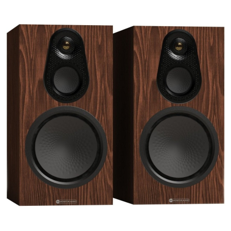 Monitor Audio Silver 100 8G stativhögtalare, valnöt par i gruppen Hemmaljud / Högtalare / Stativhögtalare hos BRL (289S1008GWA)