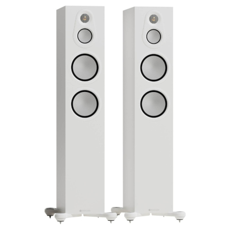 Monitor Audio Silver 300 8G golvhögtalare, vitt par i gruppen Hemmaljud / Högtalare / Golvhögtalare hos BRL (289S3008GW)