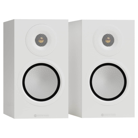 Monitor Audio Silver 50 8G stativhögtalare, vitt par i gruppen Hemmaljud / Högtalare / Stativhögtalare hos BRL (289S508GW)