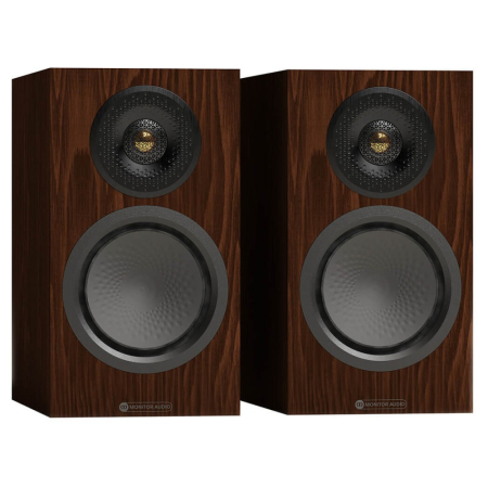 Monitor Audio Silver 50 8G stativhögtalare, valnöt par i gruppen Hemmaljud / Högtalare / Stativhögtalare hos BRL (289S508GWA)