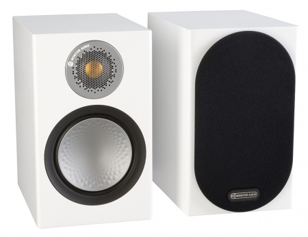 Monitor Audio Silver 50 mattvita stativhögtalare i gruppen Hemmaljud / Högtalare / Stativhögtalare hos BRL (289SILVER50WH)