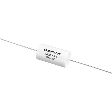 Monacor MKTA-47 MKT-kondensator 4.7 µF, 250 V i gruppen Hemmaljud / Tillbehör / Komponenter hos BRL (290MKTA47)
