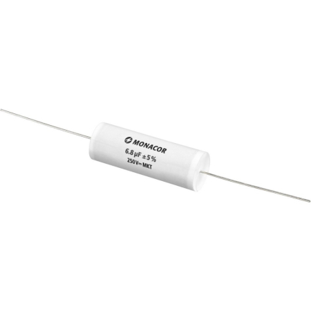 Monacor MKTA-68 MKT-foliekondensator, 6.8 µF, 250 V i gruppen Hemmaljud / Tillbehör / Komponenter hos BRL (290MKTA68)