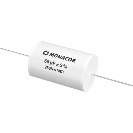 Monacor MKTA-680 MKT-foliekondensator, 68 µF, 250 V i gruppen Hemmaljud / Tillbehör / Komponenter hos BRL (290MKTA680)