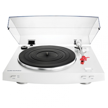 Audio Technica AT-LP3 Skivspelare med AT91-pickup, vit i gruppen Hemmaljud / Hifi / Skivspelare hos BRL (292ATLP3W)