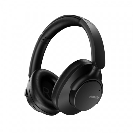 Urbanista Valencia trådlösa over-ear med brusreducering, Midnight Black i gruppen Hemmaljud / Hörlurar / Over-Ear hos BRL (299VALENCIAB)