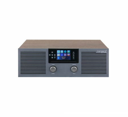Tangent Radio Fem allt-i-ett-system med Bluetooth, DAB+ & mer, valnöt i gruppen Lyd til hjemmet / Høyttalere / WiFi-høyttaler hos BRL Electronics (300TANFEMWN)