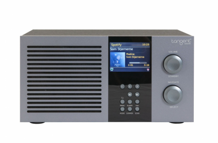 Tangent Radio Tre allt-i-ett-system med Bluetooth, DAB+ & mer, svart i gruppen Hemmaljud / Högtalare / WiFi-högtalare hos BRL Electronics (300TANRADTREBK)
