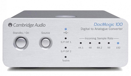 Cambridge Audio DacMagic 100, silver i gruppen Hemmaljud / Hifi / DAC hos BRL Electronics (302C10500)
