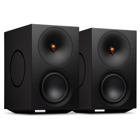 Cambridge Audio L/R X aktiva stereohögtalare med nätverk, svart par i gruppen Hemmaljud / Högtalare / Aktiva högtalare hos BRL (302C11357)