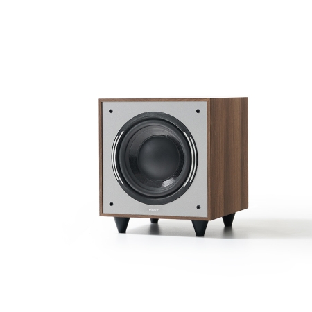 Elipson Horus 8S Walnut/Dark Grey, aktiv subwoofer i gruppen Nyheter hos BRL (303ELIHOR8SWNDG)