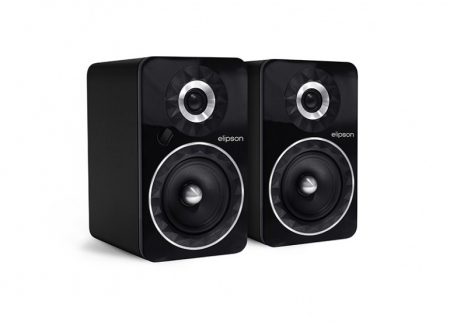 Elipson Prestige Facet 6B BT aktiva högtalare, svart par, demovara i gruppen Hemmaljud / Högtalare / Aktiva högtalare hos BRL (303ELIPF6BBTBBFYND)