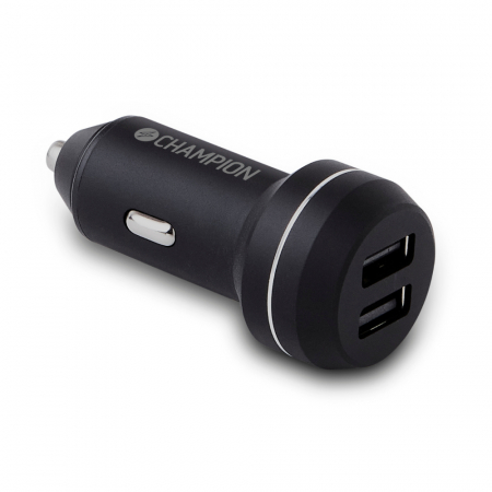 Champion USB-billaddare 2-port, 24W i gruppen Nyheter hos BRL (31094842CH)