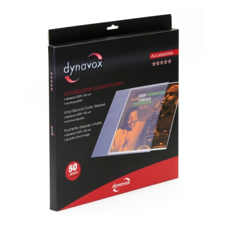 Dynavox ytterfodral för LP-omslag, 50-pack i gruppen Nyheter hos BRL (320207591)