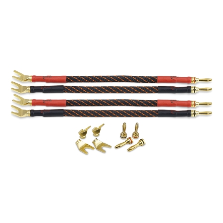 Dynavox Bi-Wire kabelbyglar, 4-pack i gruppen Nyheter hos BRL (320208042)