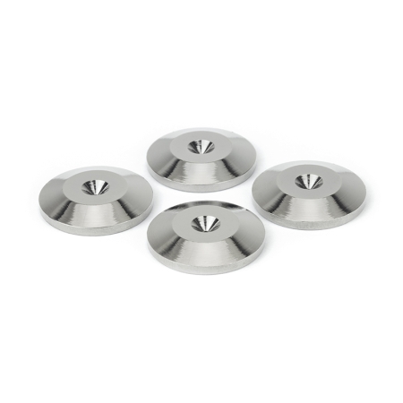 Dynavox spikesunderlägg i silver, 4-pack i gruppen Nyheter hos BRL (320208049)