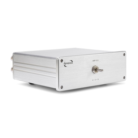 Dynavox AMP-S III förstärkar- och högtalarväxel, silver i gruppen Nyheter hos BRL (320208089)