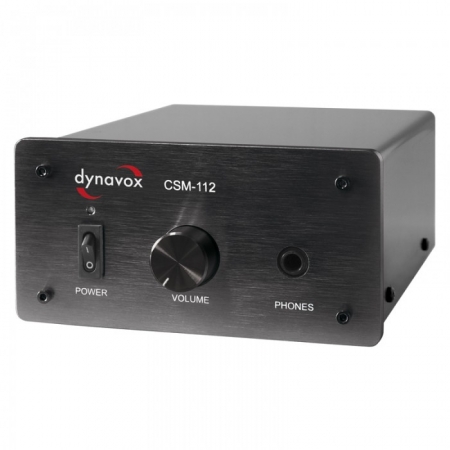 Dynavox CSM-112 hörlursförstärkare, svart i gruppen Hemmaljud / Hörlurar  / Hörlursförstärkare hos BRL Electronics (320CSM112)