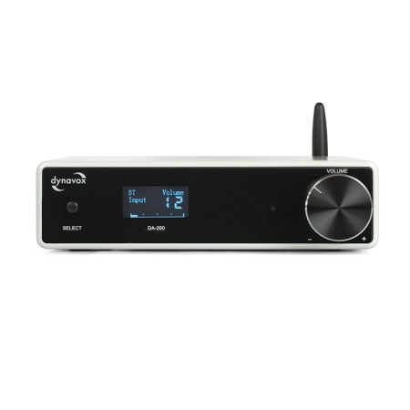 Dynavox DA-200 kompakt förstärkare med USB-DAC, vit i gruppen Nyheter hos BRL (320DA200W)