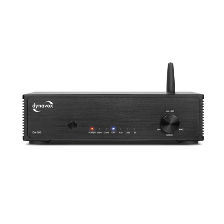 Dynavox DA-300 kompakt förstärkare med HDMI ARC, svart i gruppen Nyheter hos BRL (320DA300B)